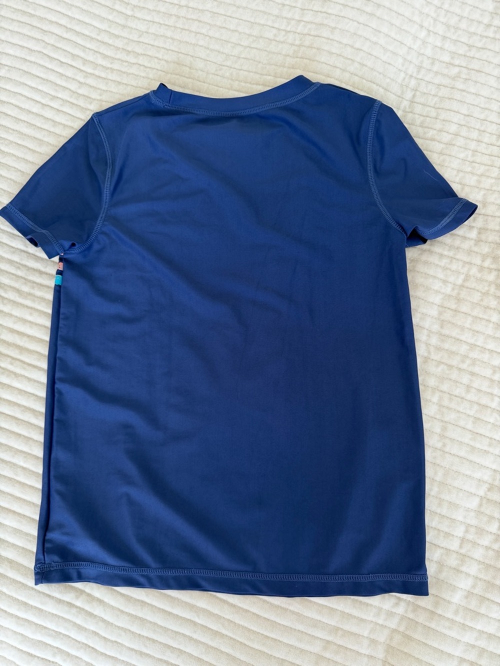 Tommy Bahama  blue rash guard with  Size M (7/8) Boys girls kids swimwear - Picture 3 of 7